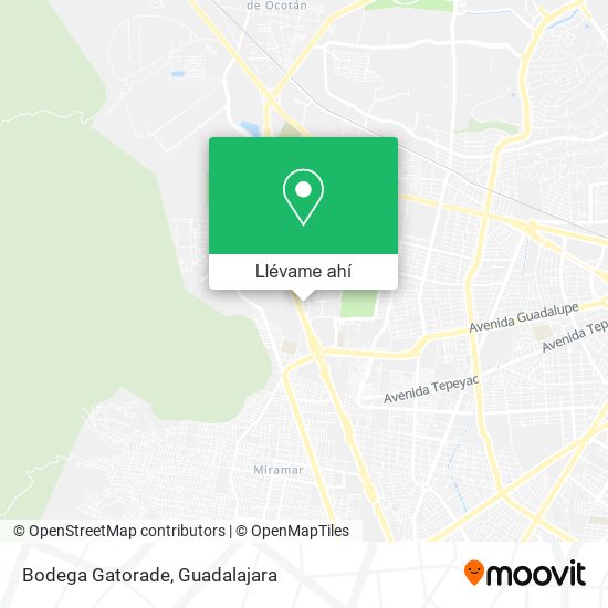 Mapa de Bodega Gatorade