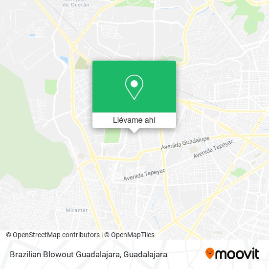 Mapa de Brazilian Blowout Guadalajara