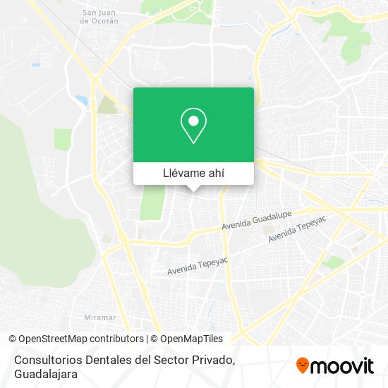 Mapa de Consultorios Dentales del Sector Privado