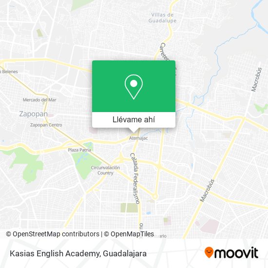 Mapa de Kasias English Academy