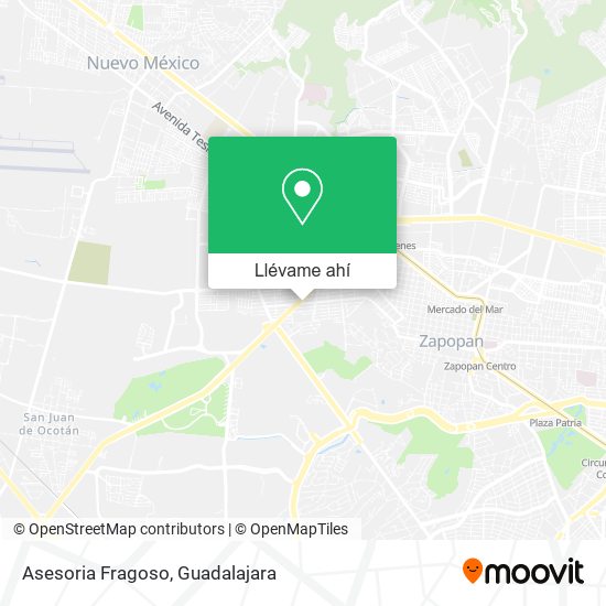 Mapa de Asesoria Fragoso