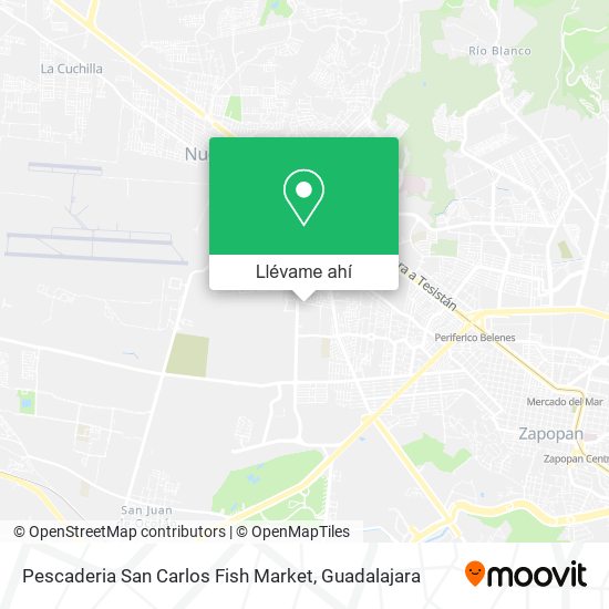 Mapa de Pescaderia San Carlos Fish Market