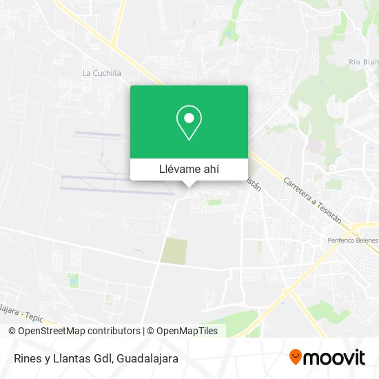 Mapa de Rines y Llantas Gdl