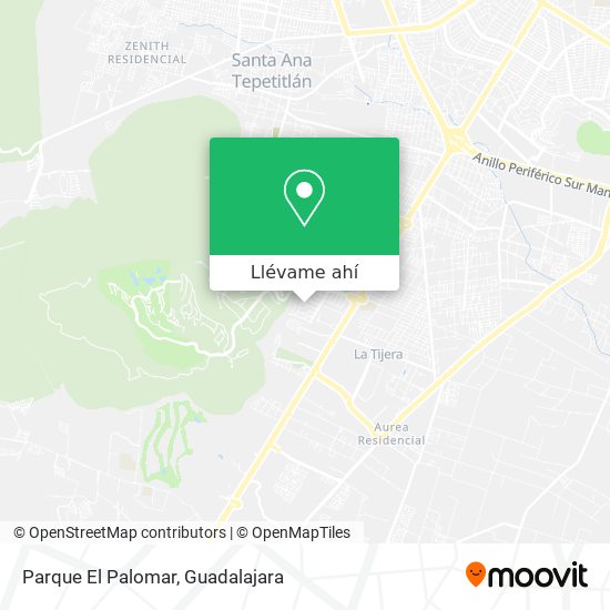 Mapa de Parque El Palomar