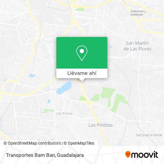 Mapa de Transportes Bam Ban