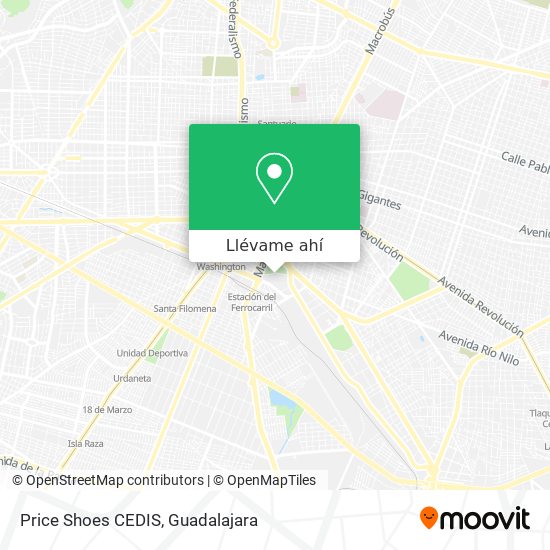 Cómo llegar a Price Shoes CEDIS en Guadalajara en Autobús o Tren?