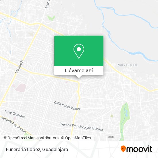 Mapa de Funeraria Lopez