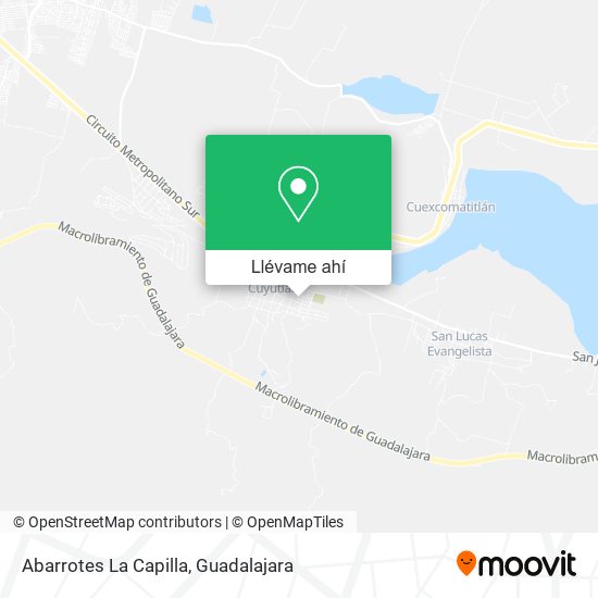 Mapa de Abarrotes La Capilla