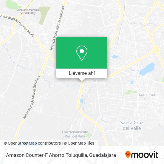 Mapa de Amazon Counter-F Ahorro Toluquilla