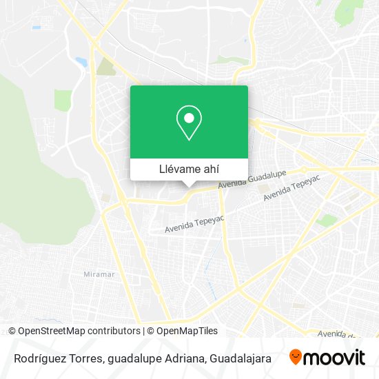 Mapa de Rodríguez Torres, guadalupe Adriana