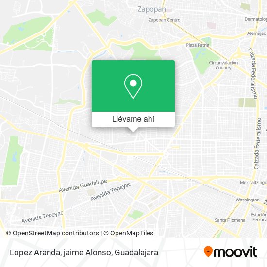 Mapa de López Aranda, jaime Alonso