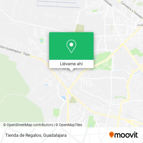 Mapa de Tienda de Regalos