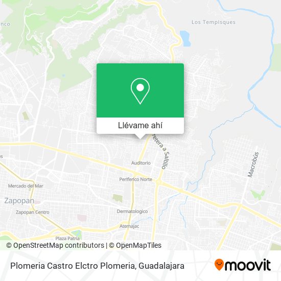 Mapa de Plomeria Castro Elctro Plomeria