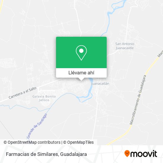 Mapa de Farmacias de Similares