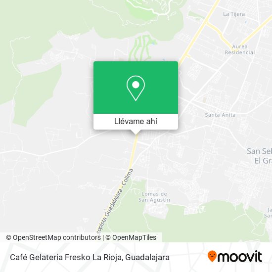 Mapa de Café Gelateria Fresko La Rioja