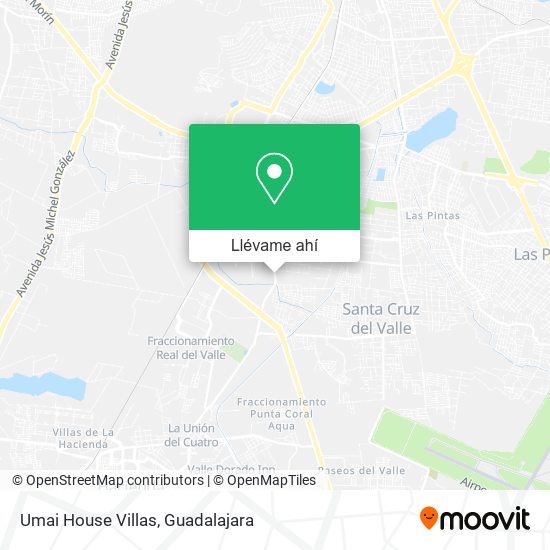 Mapa de Umai House Villas