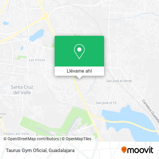 Mapa de Taurus Gym Oficial