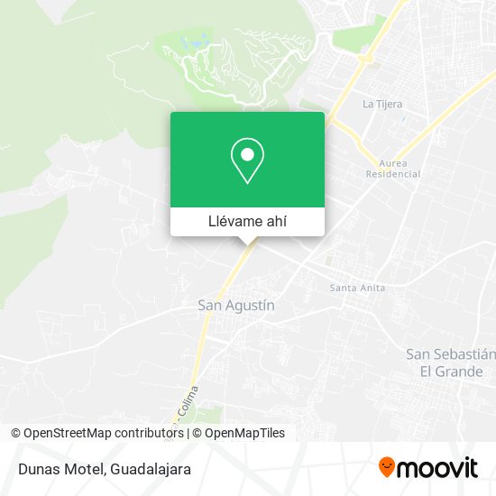 Mapa de Dunas Motel