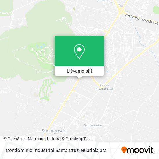 Mapa de Condominio Industrial Santa Cruz