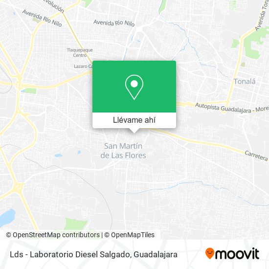 Mapa de Lds - Laboratorio Diesel Salgado