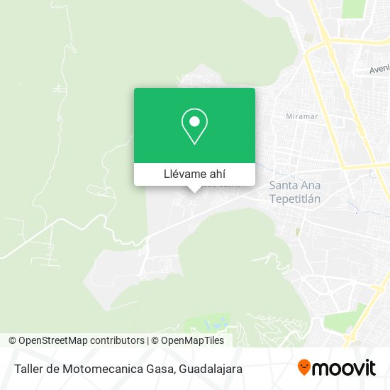 Mapa de Taller de Motomecanica Gasa