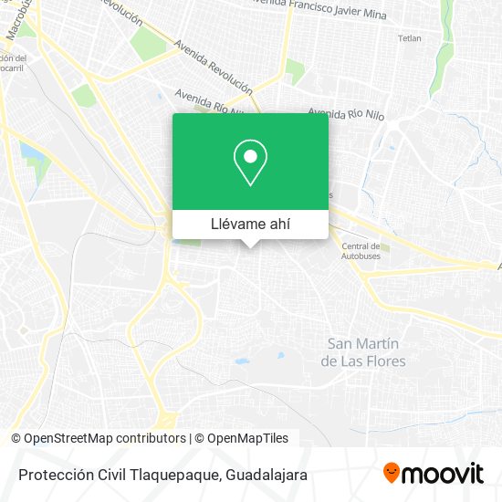 Mapa de Protección Civil Tlaquepaque