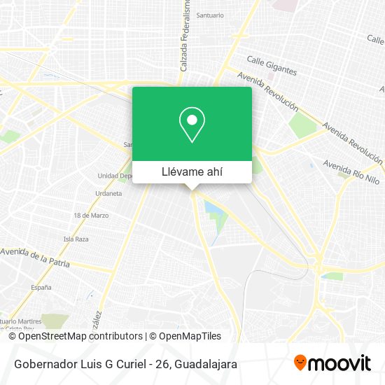 Mapa de Gobernador Luis G Curiel - 26