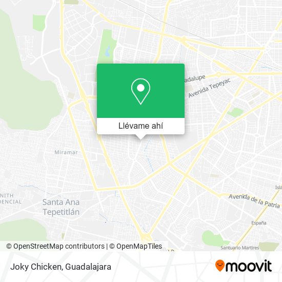 Mapa de Joky Chicken