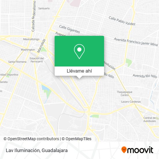 Mapa de Lav Iluminación