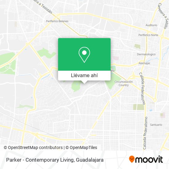 Mapa de Parker - Contemporary Living