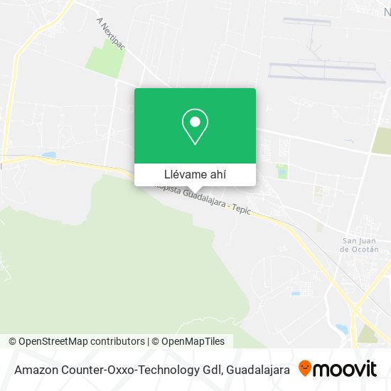 Mapa de Amazon Counter-Oxxo-Technology Gdl