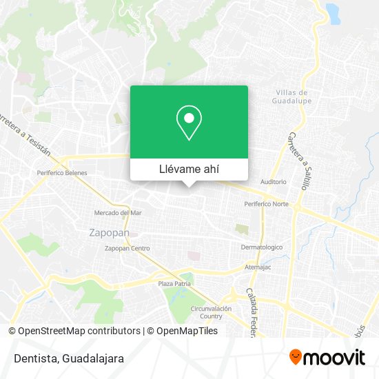 Mapa de Dentista