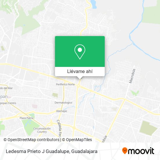 Mapa de Ledesma Prieto J Guadalupe