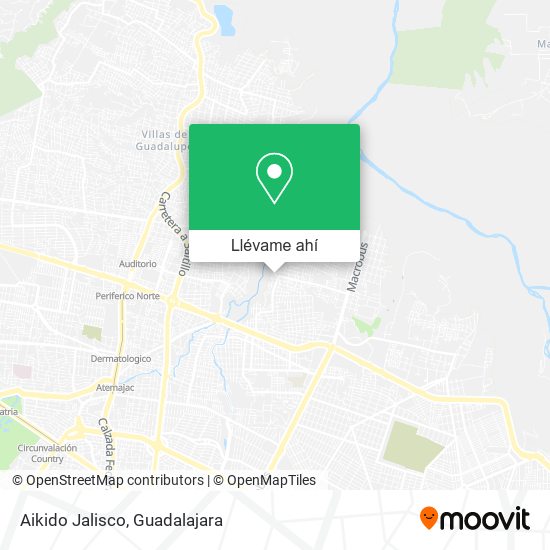 Mapa de Aikido Jalisco