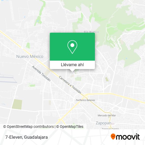 Mapa de 7-Eleven