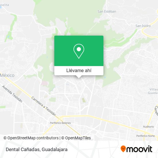 Mapa de Dental Cañadas