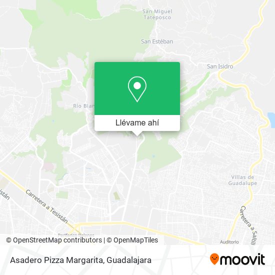 Mapa de Asadero Pizza Margarita