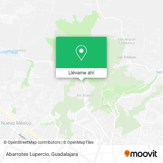 Mapa de Abarrotes Lupercio