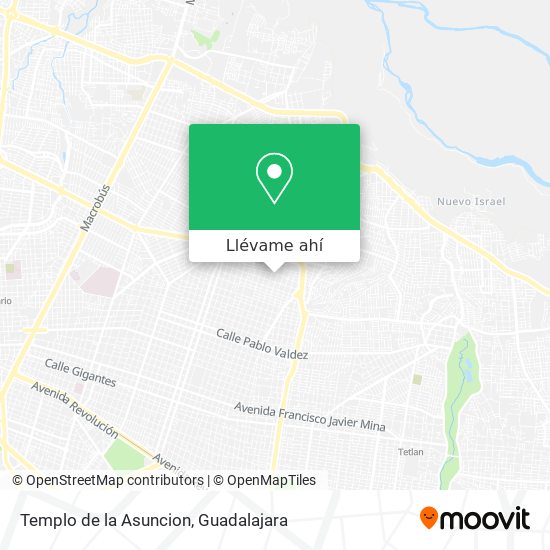 Mapa de Templo de la Asuncion