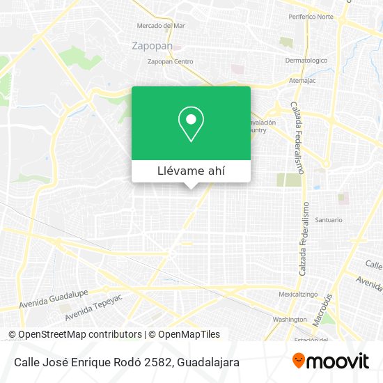 Mapa de Calle José Enrique Rodó 2582