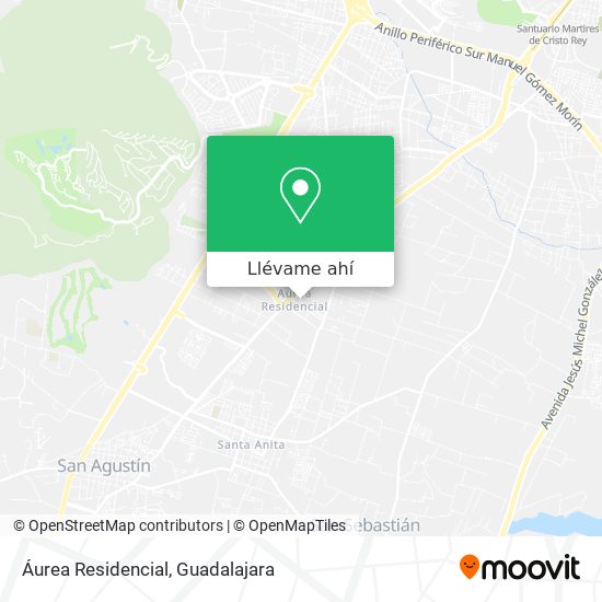 Mapa de Áurea Residencial