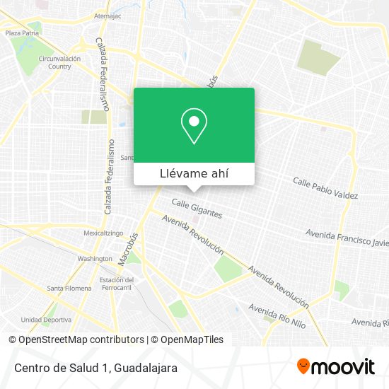 Mapa de Centro de Salud 1