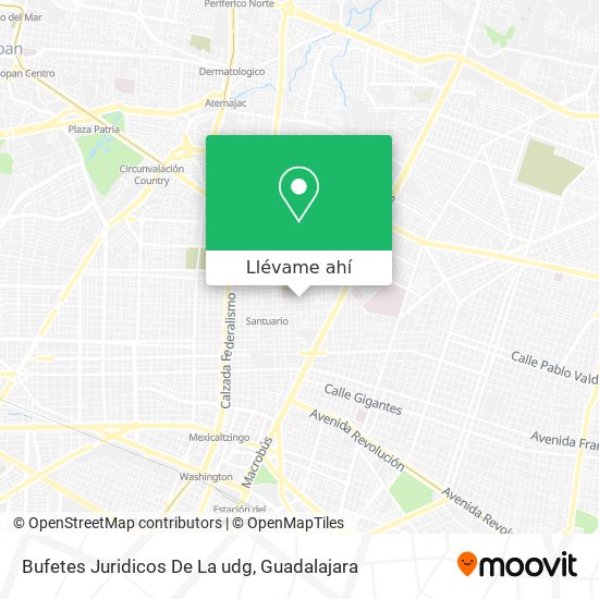 Mapa de Bufetes Juridicos De La udg