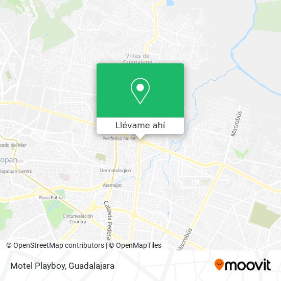 Mapa de Motel Playboy