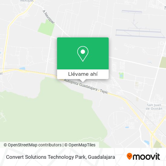 Mapa de Convert Solutions Technology Park