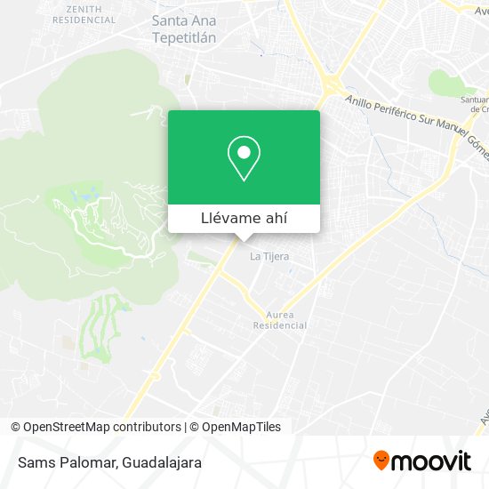 Cómo llegar a Sams Palomar en Zapopan en Autobús?