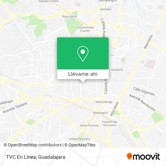 Mapa de TVC En Linea