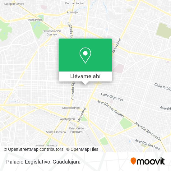 Mapa de Palacio Legislativo