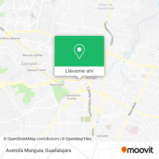 Mapa de Avenida Munguia