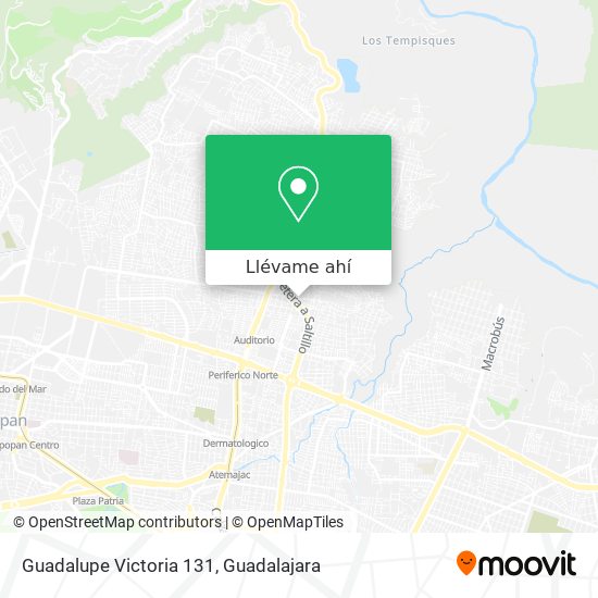 Mapa de Guadalupe Victoria 131